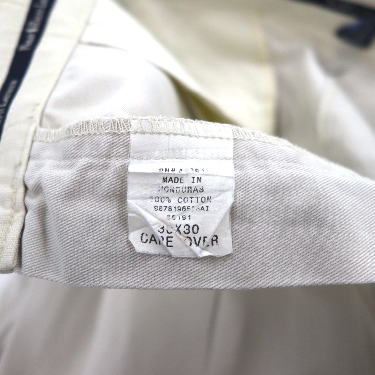 POLO RALPH LAUREN 90年代 ポロチノ 2タック ワイド チノパンツ M ベージュ コットン