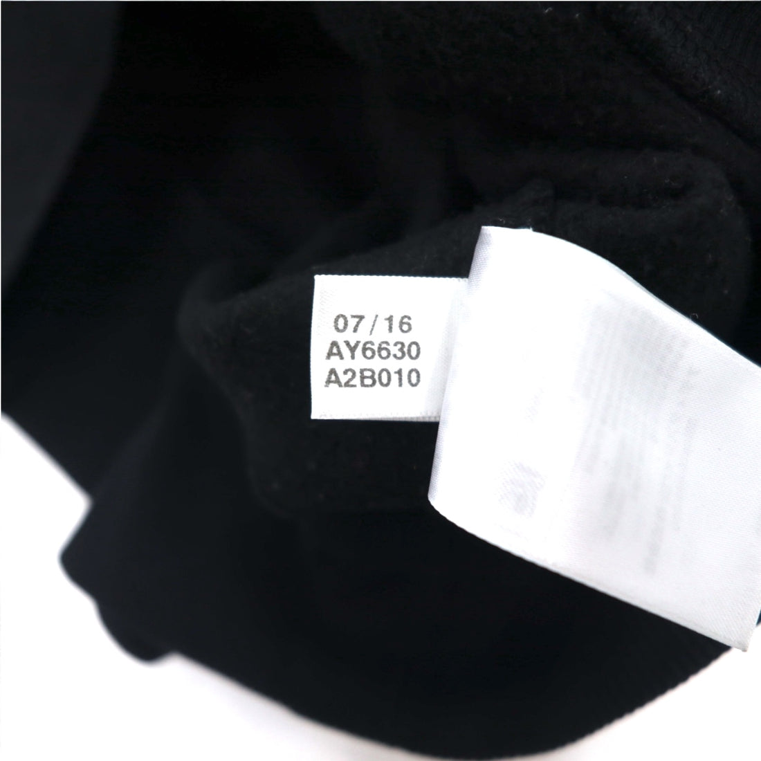 adidas originals Trefoil logo print hoodie XL black fleece lining AY6630