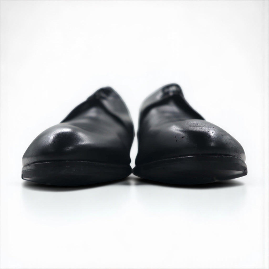 Dorndorf プレーントゥ ドレスシューズ サービスシューズ 27.5cm ブラック レザー City STYLE