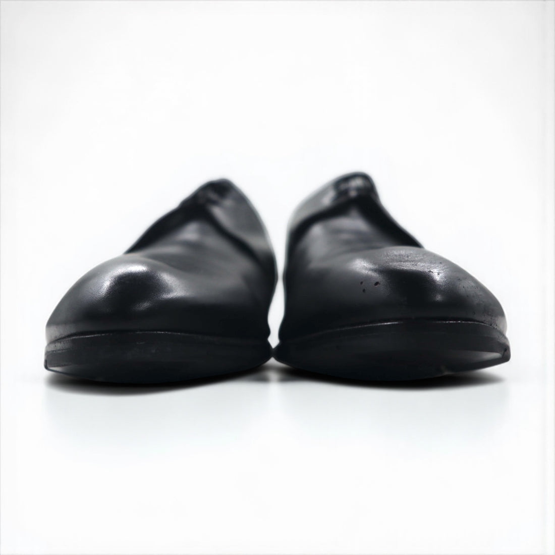 Dorndorf City Style Plain Toe Dress and Service Shoes, Size 27.5cm, Black Leather