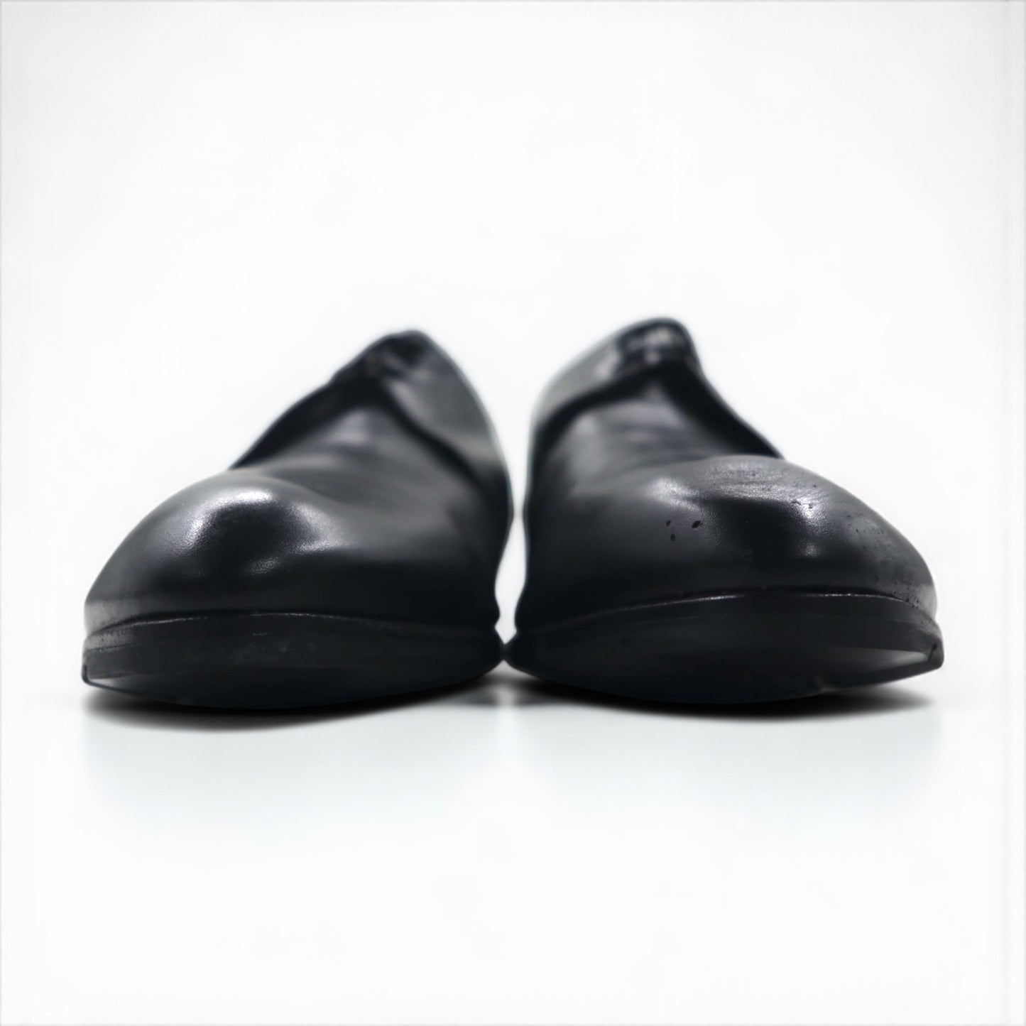 Dorndorf プレーントゥ ドレスシューズ サービスシューズ 27.5cm ブラック レザー City STYLE