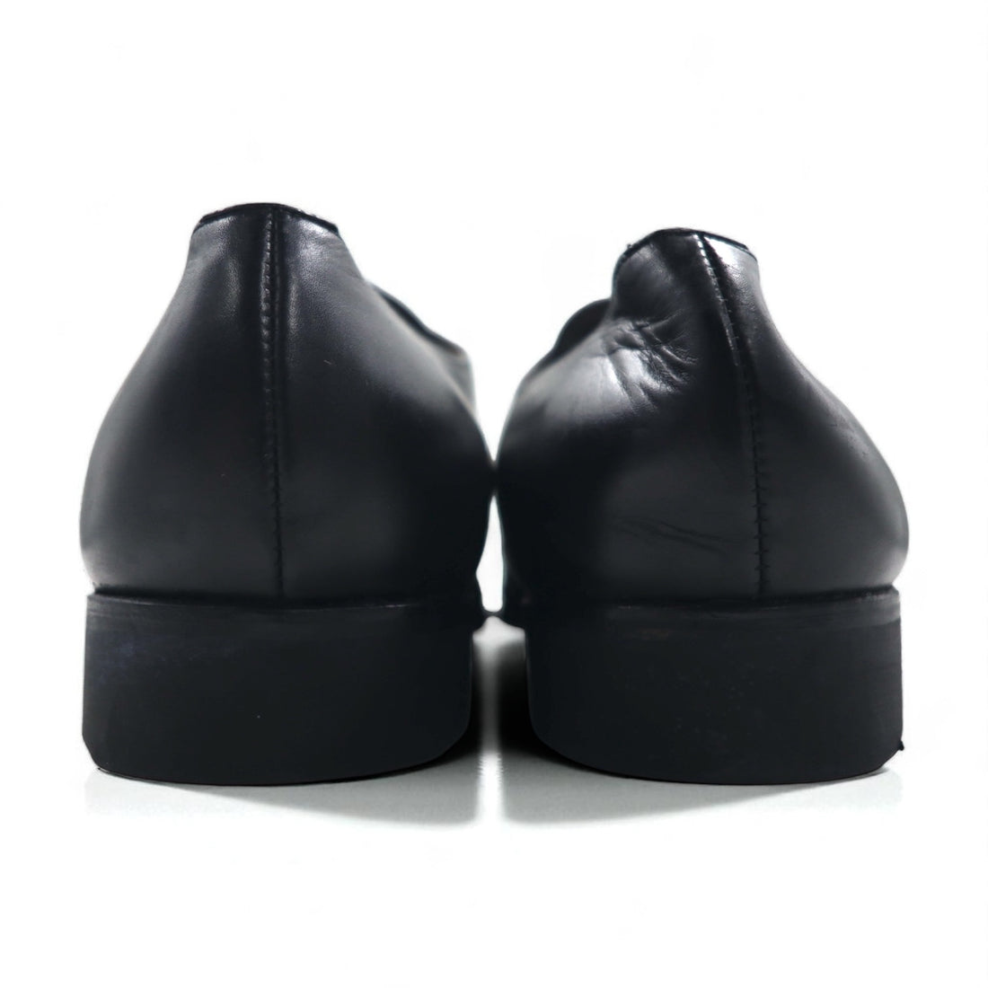 Dorndorf City Style Plain Toe Dress and Service Shoes, Size 27.5cm, Black Leather