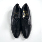Dorndorf プレーントゥ ドレスシューズ サービスシューズ 27.5cm ブラック レザー City STYLE