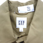GAP Balmacaan Coat S Beige Cotton LONG MACK JACK 546669-00-6 Unused