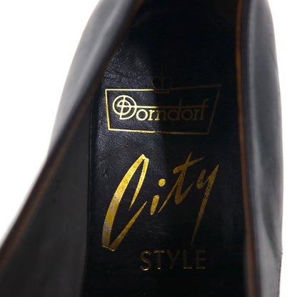 Dorndorf プレーントゥ ドレスシューズ サービスシューズ 27.5cm ブラック レザー City STYLE