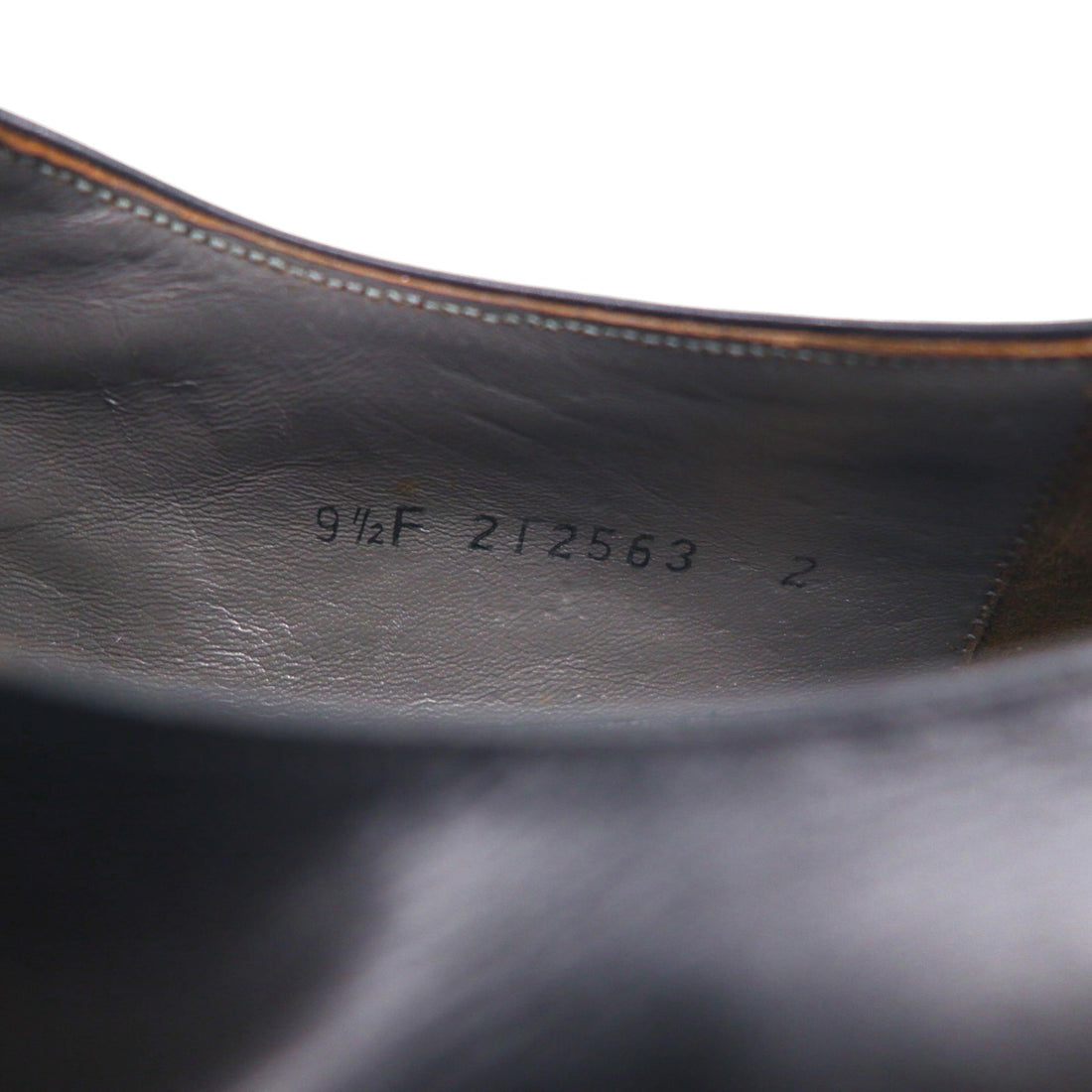 Dorndorf City Style Plain Toe Dress and Service Shoes, Size 27.5cm, Black Leather