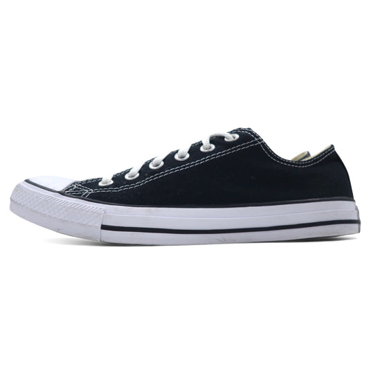 CONVERSE オールスター ローカット キャンバス スニーカー 26cm ブラック コットン CANVAS ALL STAR OX M9166