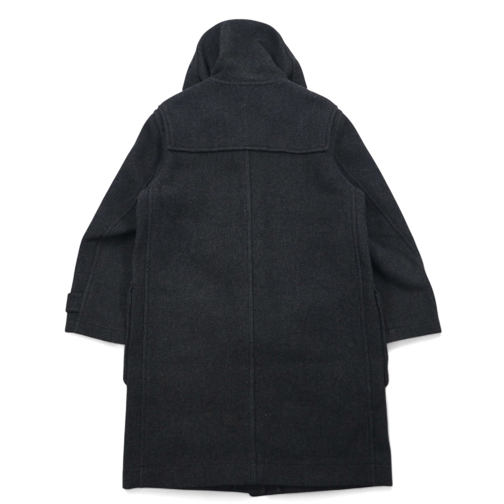 J.PRESS 80s Duffle Coat L Grey Melton Wool Toggle Button