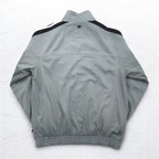 STARTER 90s Track Jacket Jersey XL Gray Side Line Stand Collar High Neck