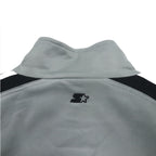 STARTER 90s Track Jacket Jersey XL Gray Side Line Stand Collar High Neck