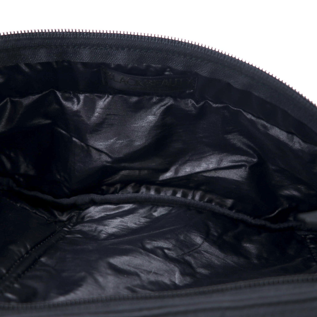 BLACK BEAUTY by HEAD PORTER Waist Bag Body Bag Black Nylon