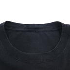 AC/DC ロック バンド Tシャツ XL ブラック コットン BLACK ICE ツアー 両面プリント