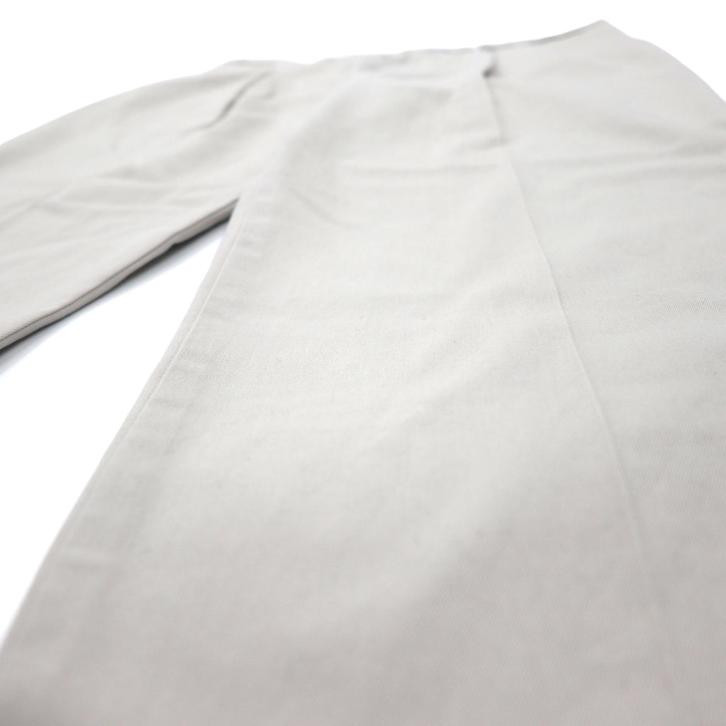 DOCKERS ( Levi's ) タック ワイド チノパンツ 36 ベージュ コットン CLASSIC FIT センタープレス