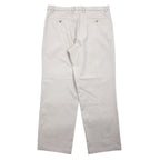 DOCKERS ( Levi's ) タック ワイド チノパンツ 36 ベージュ コットン CLASSIC FIT センタープレス