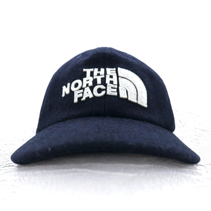THE NORTH FACE ベースボールキャップ FREE ネイビー ウール TNF LOGO FLANNEL CAP NN41524