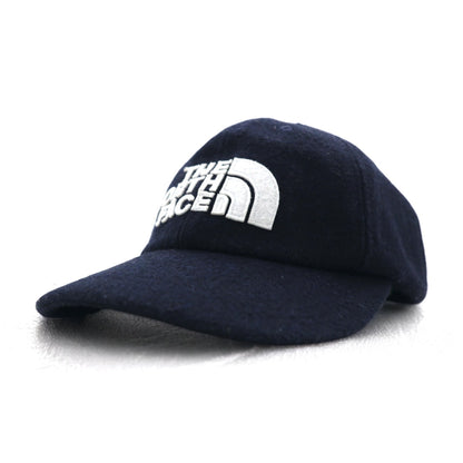THE NORTH FACE ベースボールキャップ FREE ネイビー ウール TNF LOGO FLANNEL CAP NN41524