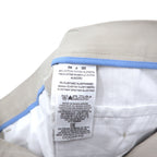 DOCKERS ( Levi's ) タック ワイド チノパンツ 36 ベージュ コットン CLASSIC FIT センタープレス