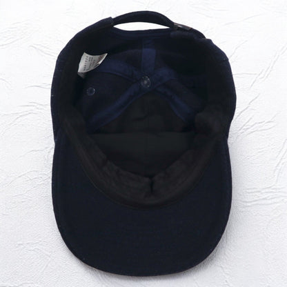 THE NORTH FACE ベースボールキャップ FREE ネイビー ウール TNF LOGO FLANNEL CAP NN41524