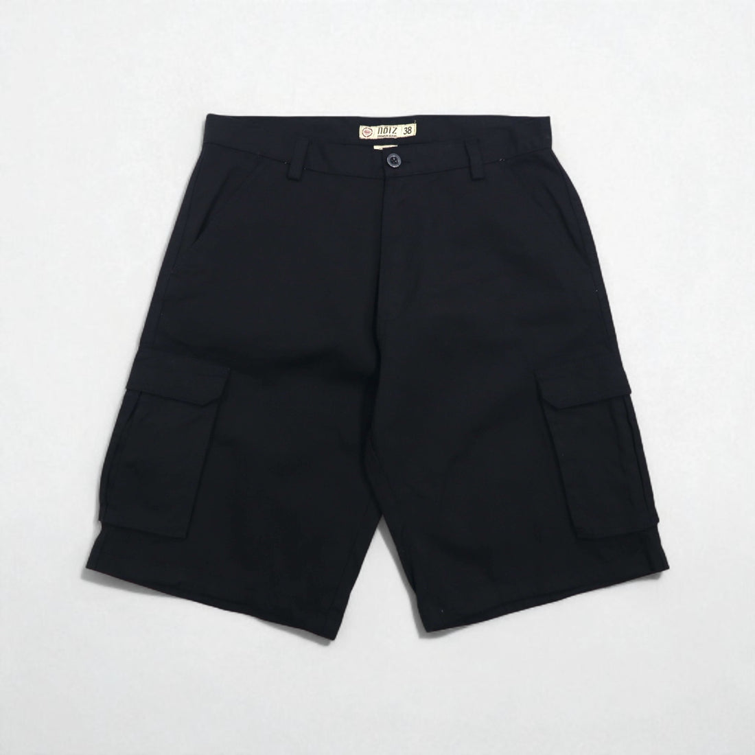 90年代 NOIZ バギー カーゴ ショートパンツ ハーフパンツ XL ブラック コットン PREMIUM JEANS 膝下丈