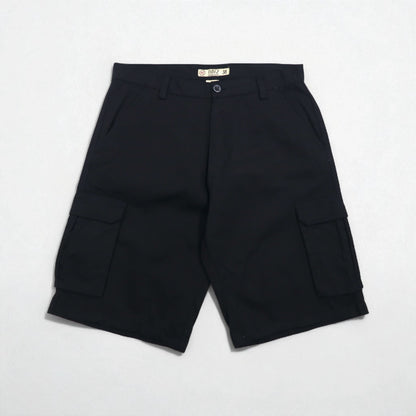 90年代 NOIZ バギー カーゴ ショートパンツ ハーフパンツ XL ブラック コットン PREMIUM JEANS 膝下丈