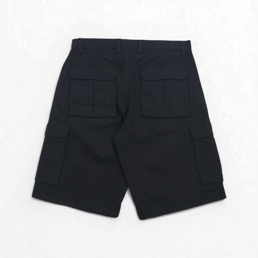 90年代 NOIZ バギー カーゴ ショートパンツ ハーフパンツ XL ブラック コットン PREMIUM JEANS 膝下丈