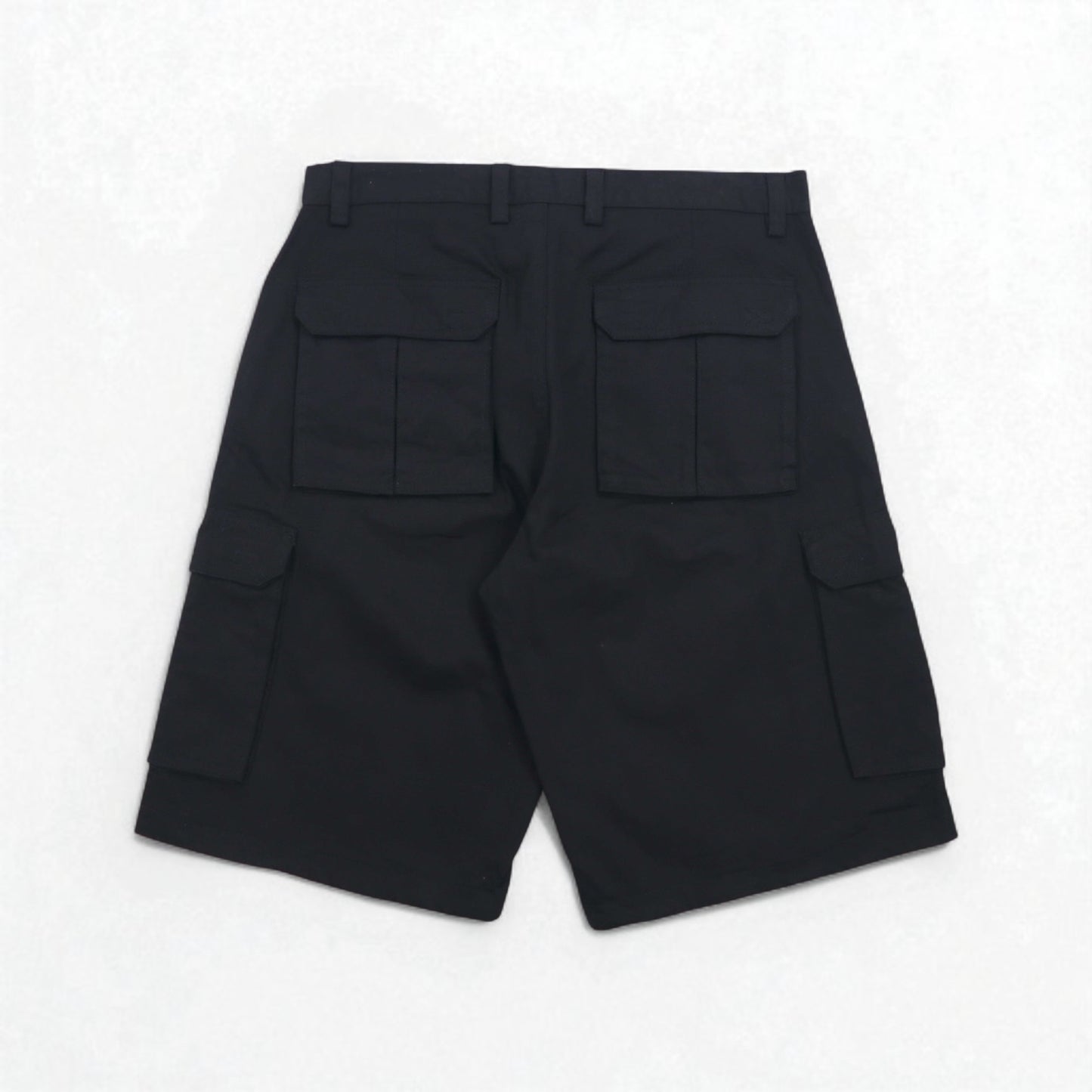 90年代 NOIZ バギー カーゴ ショートパンツ ハーフパンツ XL ブラック コットン PREMIUM JEANS 膝下丈