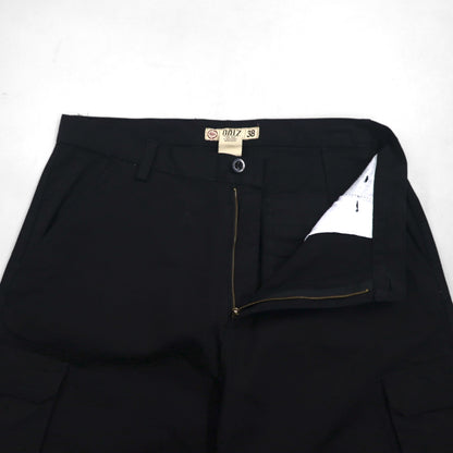 90年代 NOIZ バギー カーゴ ショートパンツ ハーフパンツ XL ブラック コットン PREMIUM JEANS 膝下丈