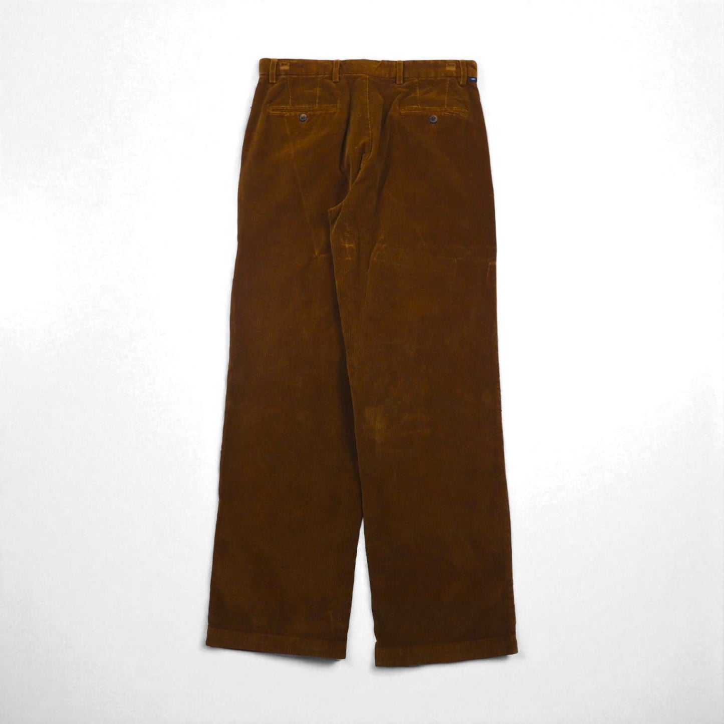 DOCKERS (Levi's) 2000s Relaxed Fit Wide Leg Chino Work Pants, Size M, Brown