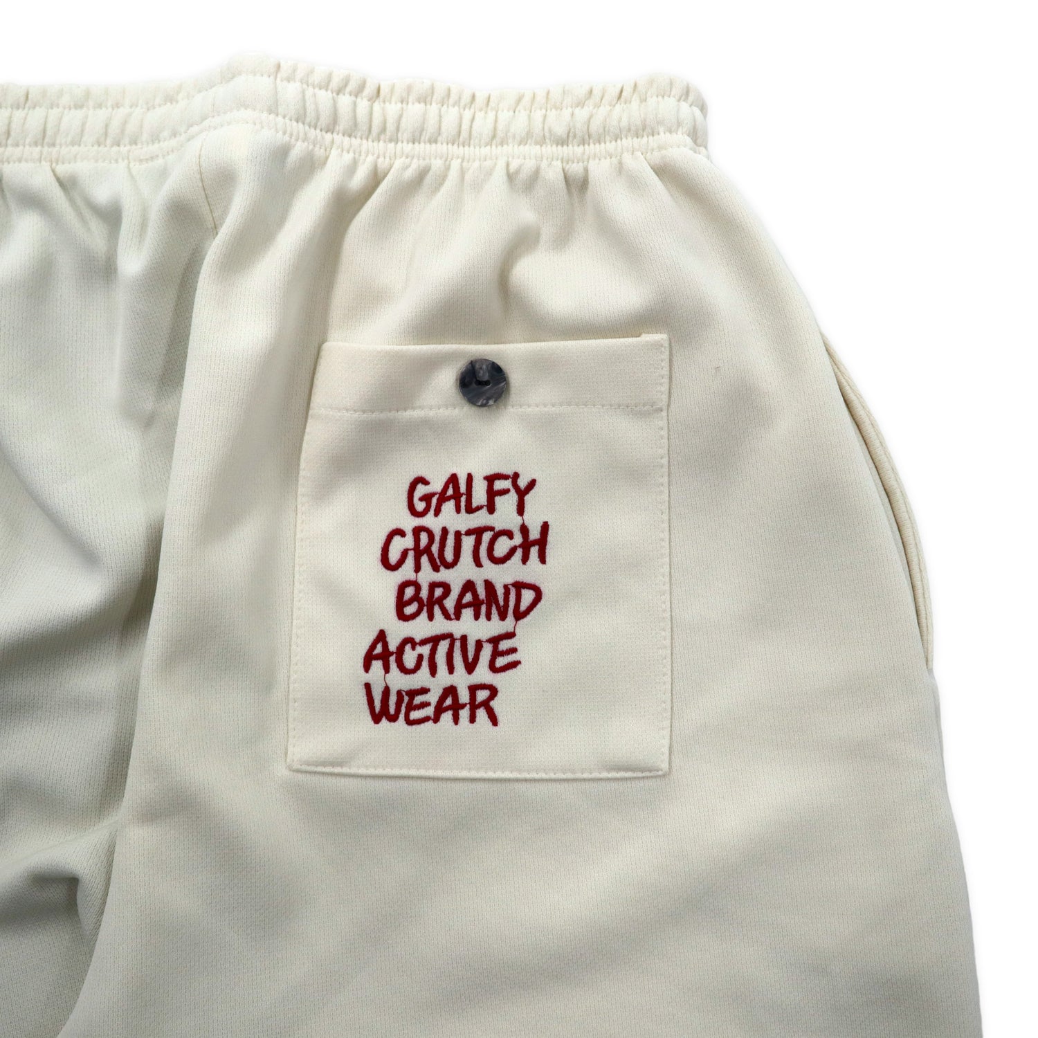 CRUTCH (Galfy) GALFY 90s Setup Jersey XL White Polyester Dog