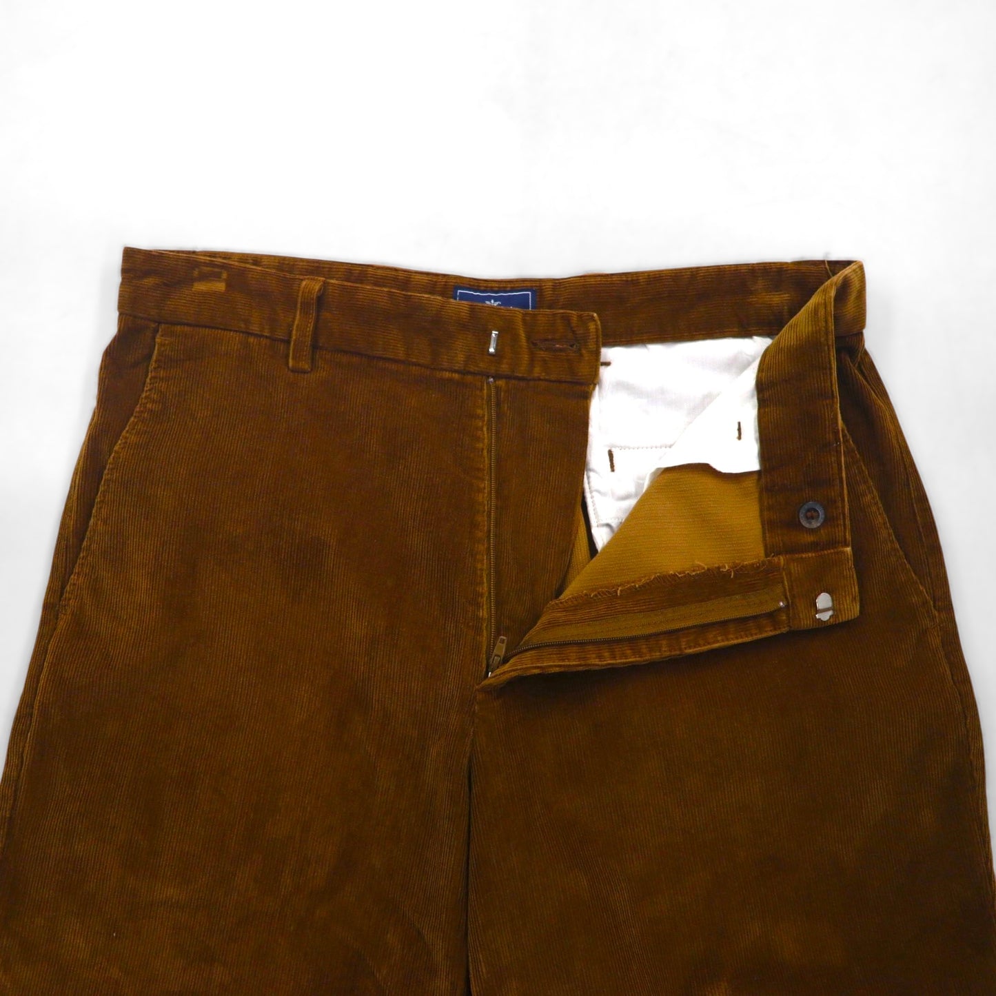 DOCKERS (Levi's) 2000s Relaxed Fit Wide Leg Chino Work Pants, Size M, Brown