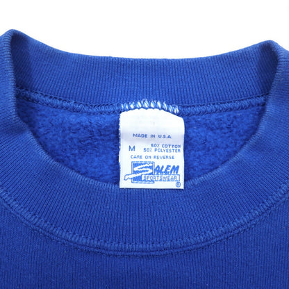 USA製 90年代 SALEM SPORTSWEAR プリント スウェット M ブルー KENTUCKY 裏起毛