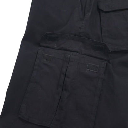 90年代 NOIZ バギー カーゴ ショートパンツ ハーフパンツ XL ブラック コットン PREMIUM JEANS 膝下丈