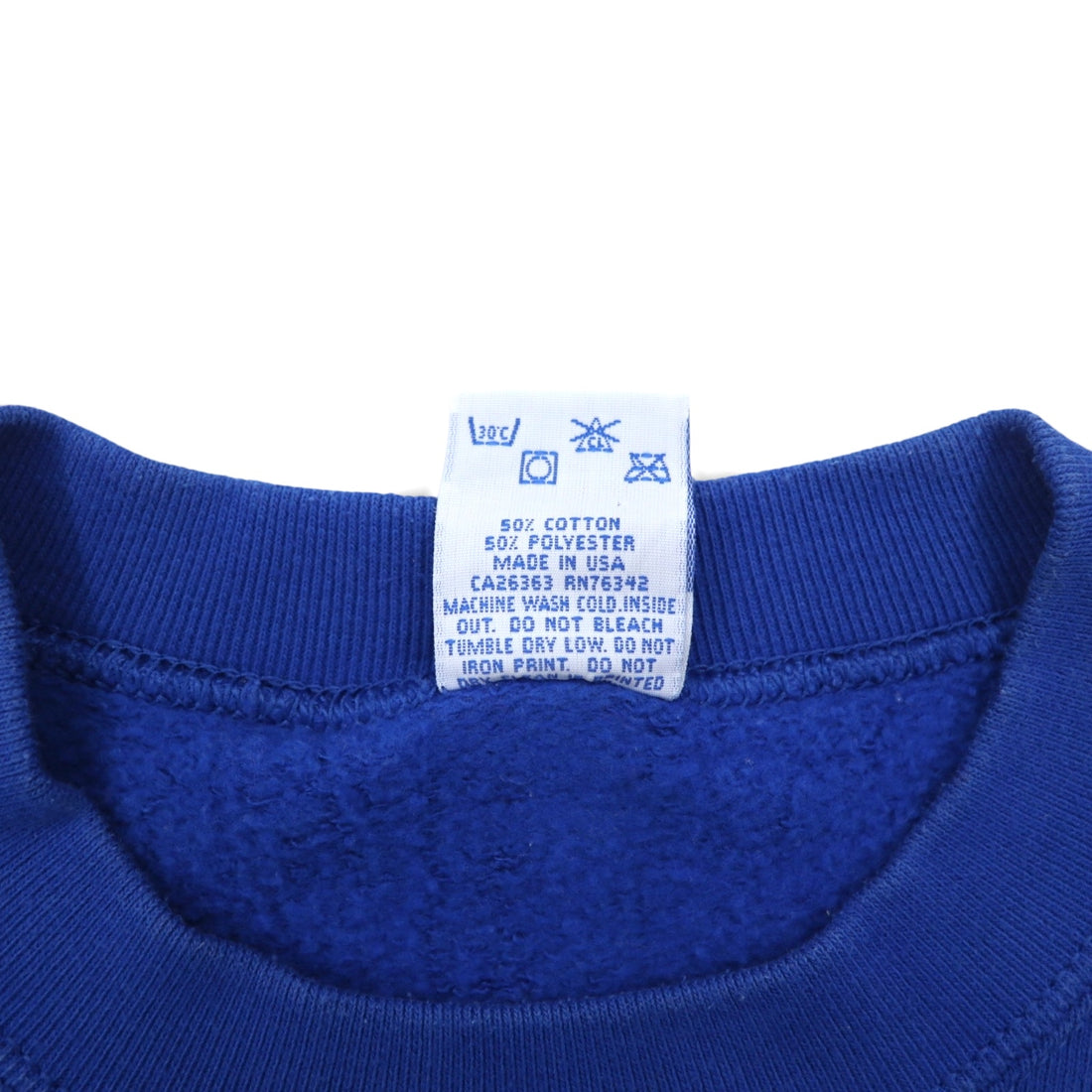 Made in USA 90s SALEM SPORTSWEAR Printed Sweatshirt M Blue KENTUCKY Fleece Lining