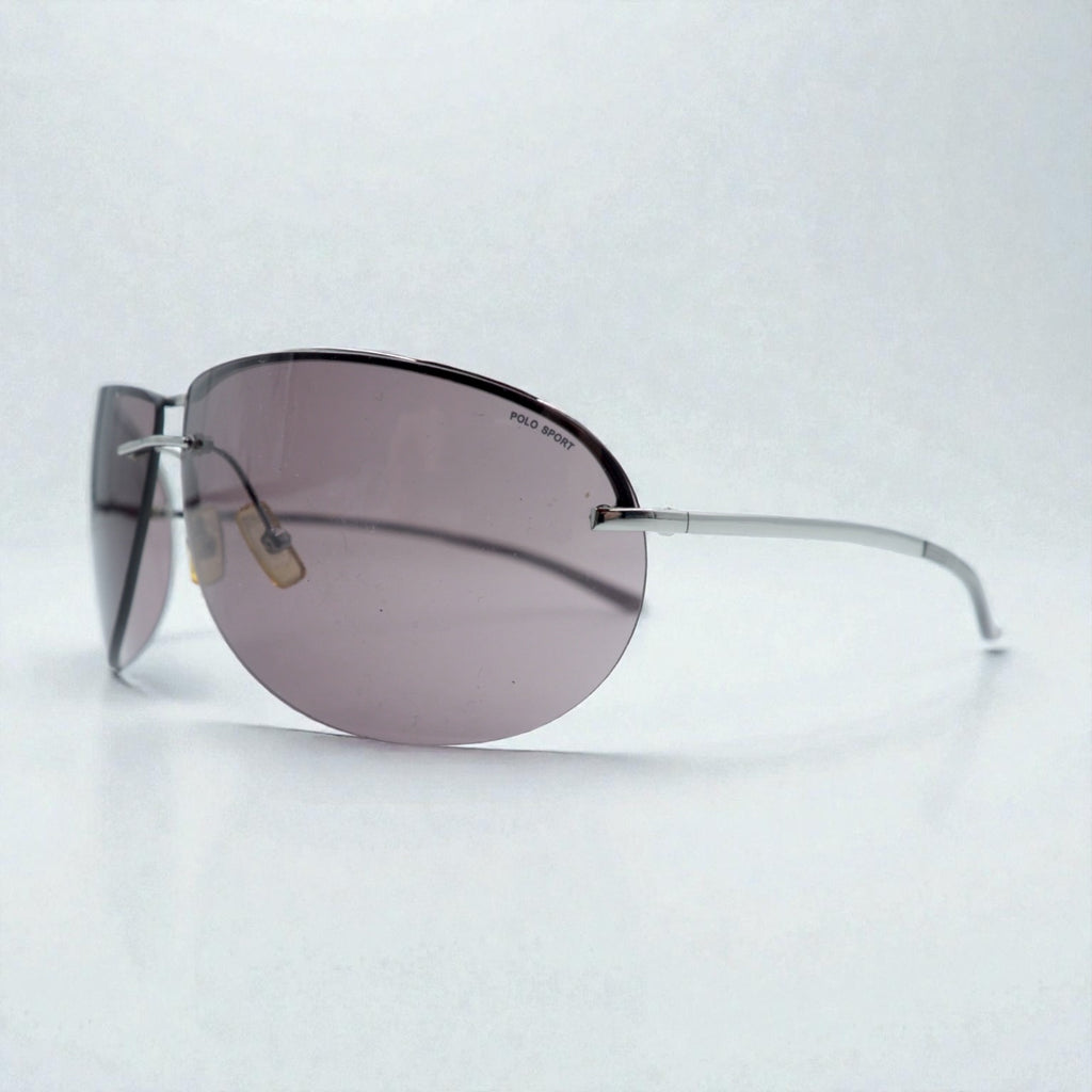POLO SPORT RALPH LAUREN 90年代 リムレス スポーツ サングラス ティアドロップ 7718/S 6LB 67-09-125