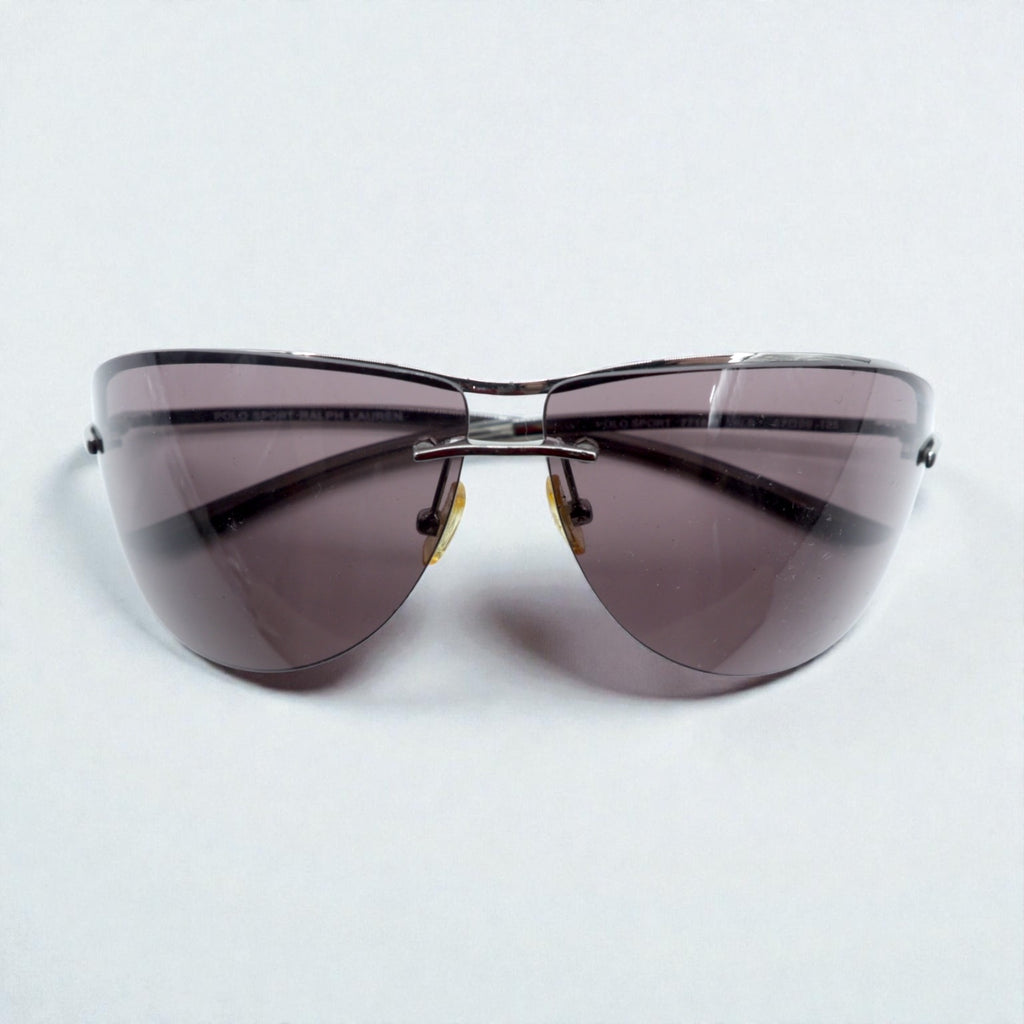 POLO SPORT RALPH LAUREN 90年代 リムレス スポーツ サングラス ティアドロップ 7718/S 6LB 67-09-125