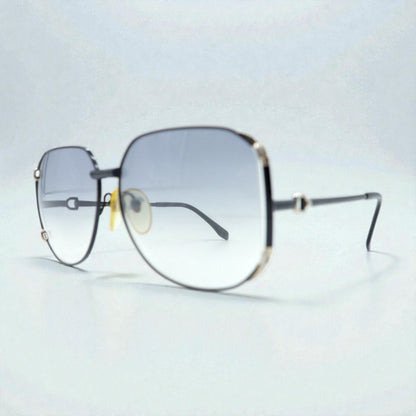 YVES SAINT LAURENT ヴィンテージ ティアドロップ サングラス スクエア グラデーションレンズ 31-8601