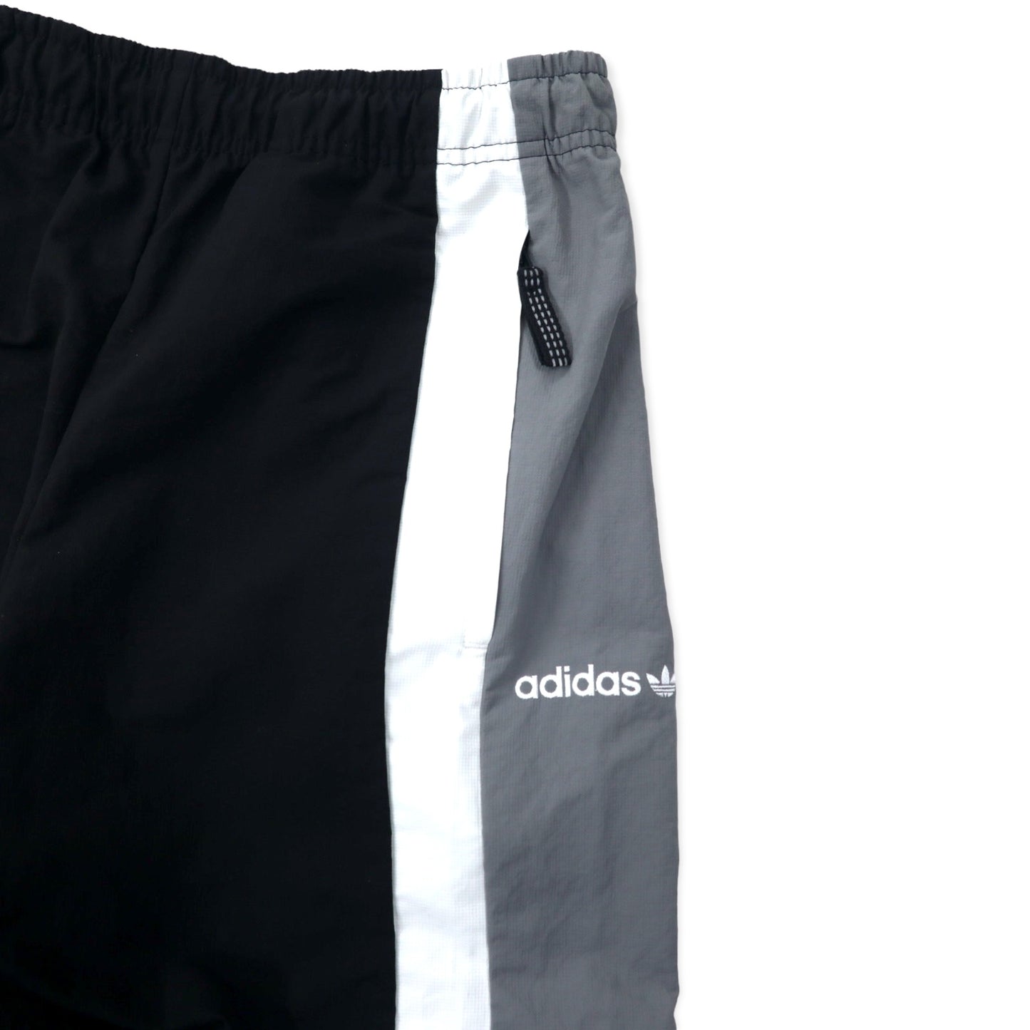 adidas originals トラックパンツ ウィンドパンツ S ブラック ナイロン トレフォイルロゴ M EQT WD PANTS DH5206