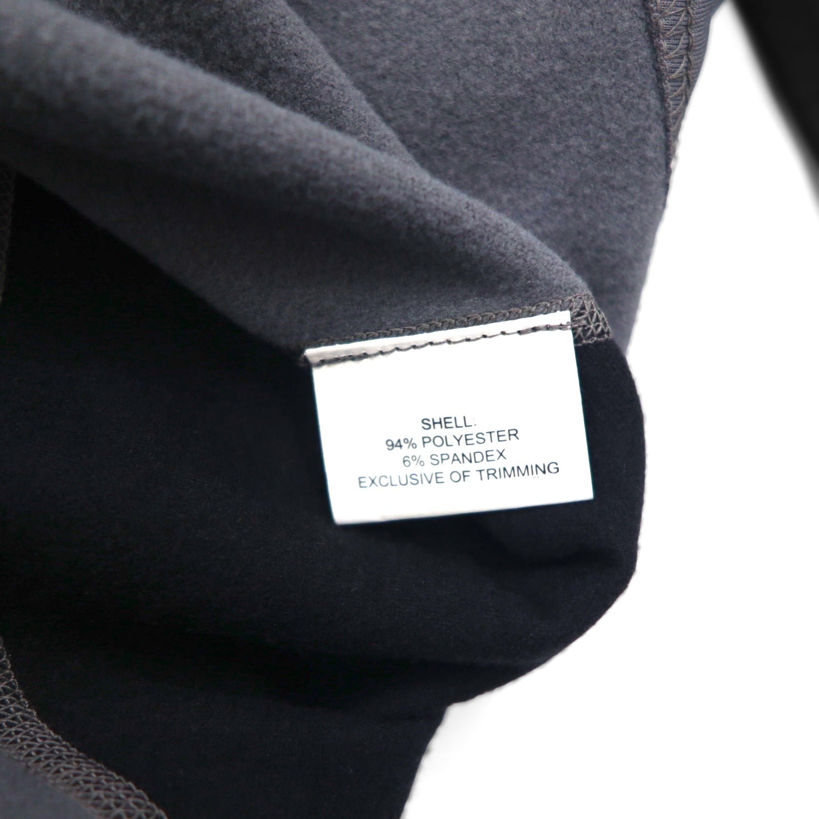 SNO TEK Outdoor Half-Zip Softshell Top, Long Sleeve, Gray, Unused