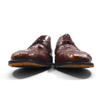 Spain Vintage Crocodile Shoes, Made in Spain, Crocodile Dress Shoes, Size 28cm, Leather, DAVID EDEN