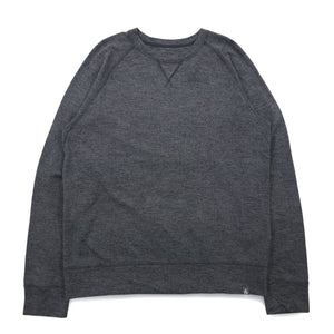 THE NORTH FACE クルーネック スウェット L グレー コットン 前V US規格 Copperwood Crew CQZ1