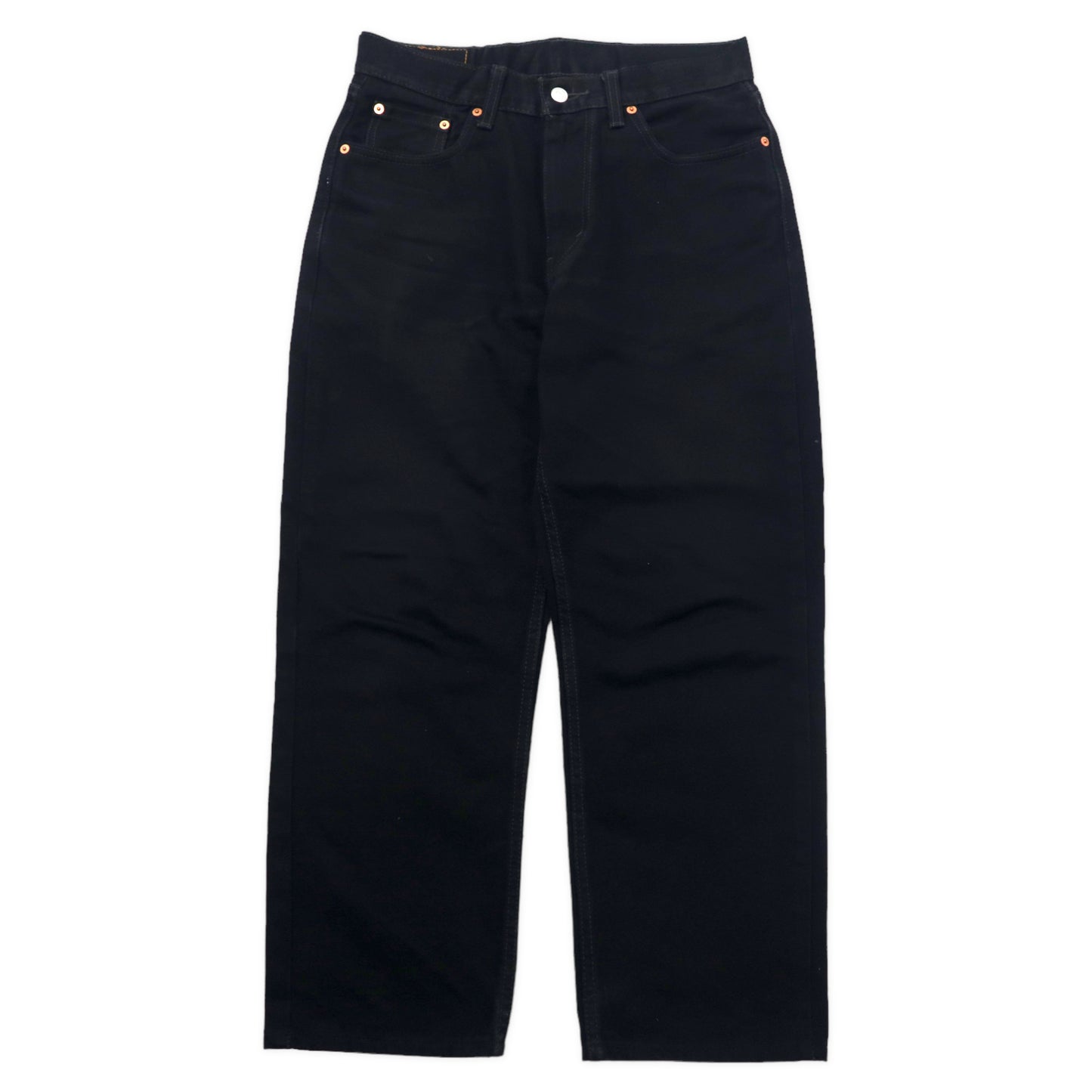 Levi's 550 Black Denim PANTS 30 Relax Fit Tapered Wide Buggy 550 ...