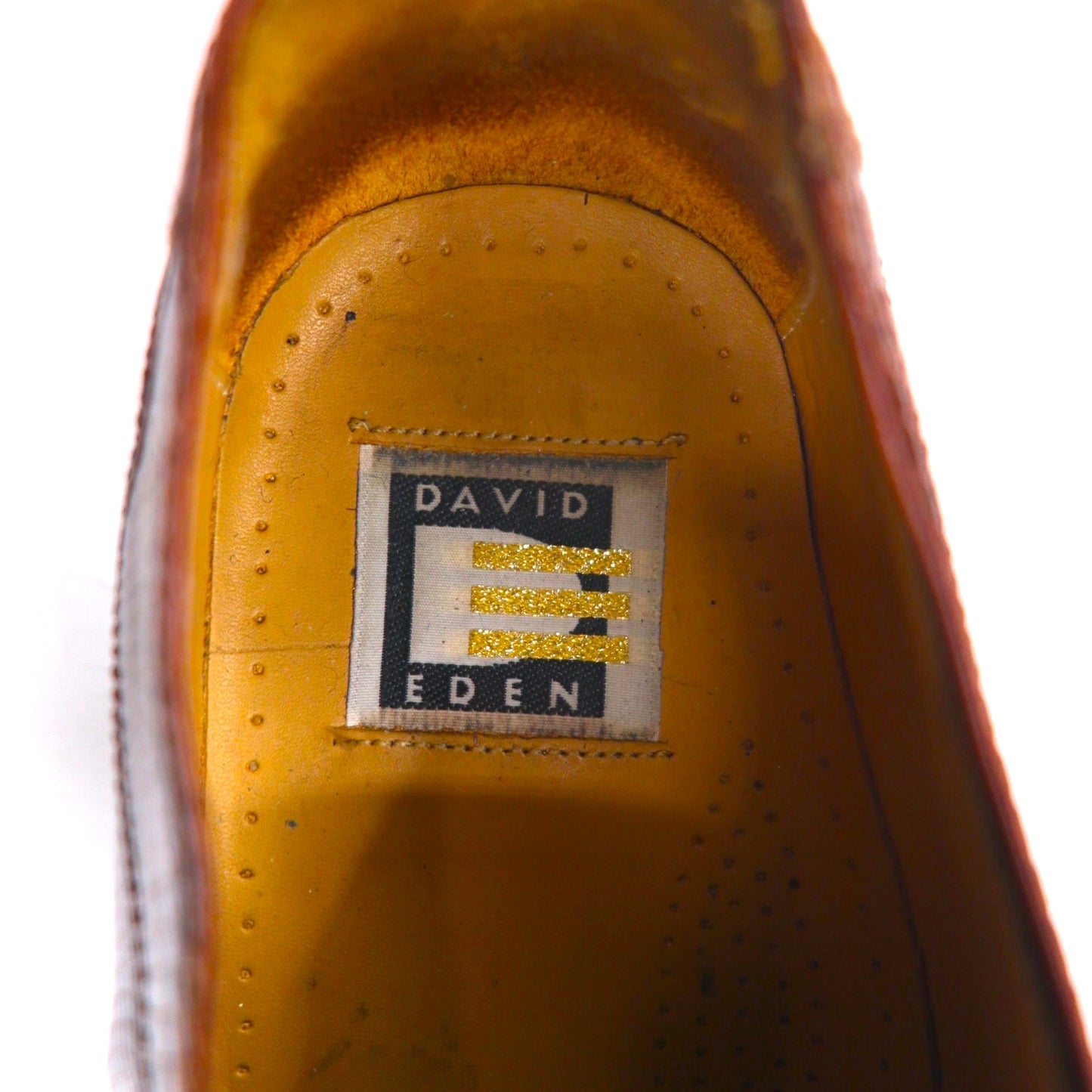 Spain Vintage Crocodile Shoes スペイン製 クロコダイル ドレスシューズ 28cm レザー DAVID EDEN