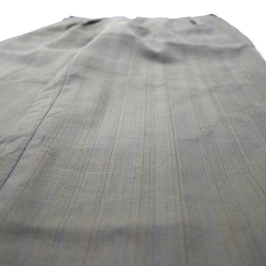 Burberrys Old 2B Suit Set 96-86-170 AB5 Khaki Iridescent Check Wool Made in Japan