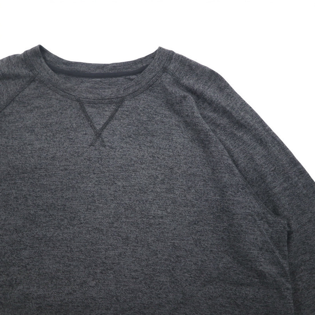 THE NORTH FACE Crew Neck Sweatshirt L Gray Cotton Front V US Standard Copperwood Crew CQZ1