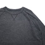 THE NORTH FACE Crew Neck Sweatshirt L Gray Cotton Front V US Standard Copperwood Crew CQZ1