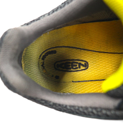KEEN ユーティリティー アトランタ クール Utility Atlanta Cool Low トレッキングシューズ 28cm ブラック メッシュ スチールトゥー KEENDRY 透湿 WATERPROOF 防水 F2413-11