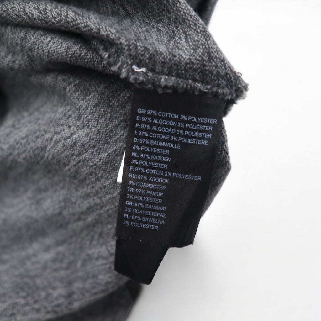 THE NORTH FACE Crew Neck Sweatshirt L Gray Cotton Front V US Standard Copperwood Crew CQZ1