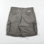 Polo by Ralph Lauren 90年代 ポロチノ バギー カーゴ ショートパンツ ハーフパンツ XL カーキ コットン 膝下