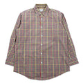 Burberrys 90年代 チェック シャツ M レッド イエロー コットン