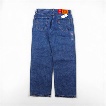Levi's 550 Baggy Relaxed Fit Denim Jeans, Size L, Indigo, Medium Stonewash, 00550-4891, Unused